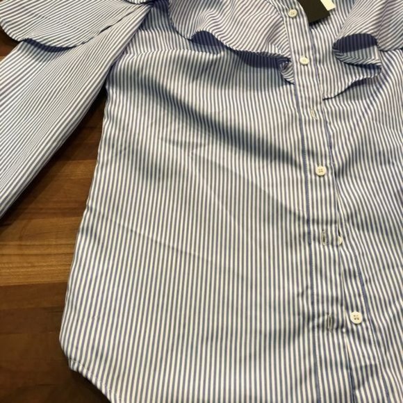 Lea & Viola off the shoulder asymmetric blouse - Picture 8 of 13